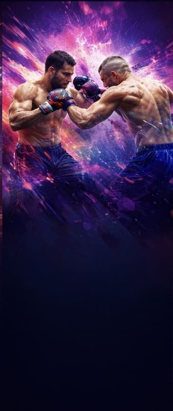 MMA Kampf im Ring mit starken Bewegungen und Energie – IPTV Abo Kampfsport Deutschland