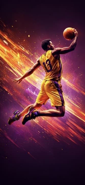 Basketball Dunk Szene mit explosiver Bewegung – Premium IPTV Abo Deutschland